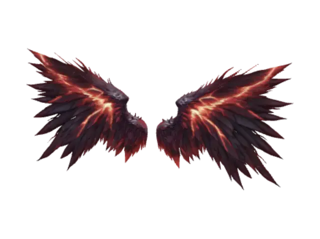 3D model for Crimson Inferno Wings