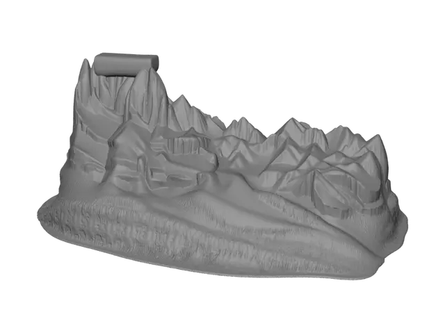 3D model for gerçek bir sıralı dağ oluşturmanı istiyorum gerçekten toprağı dağı ve yeşilliği mükemmel bir oran olacak şekilde