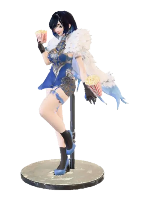 3D model for Yelan Figure