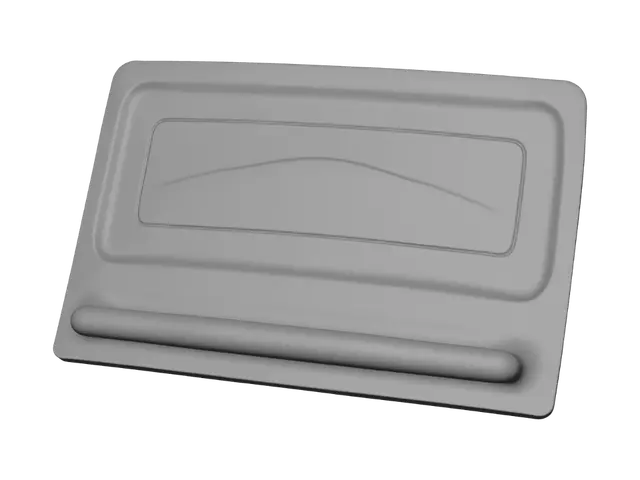 3D model for Ford emblem panel