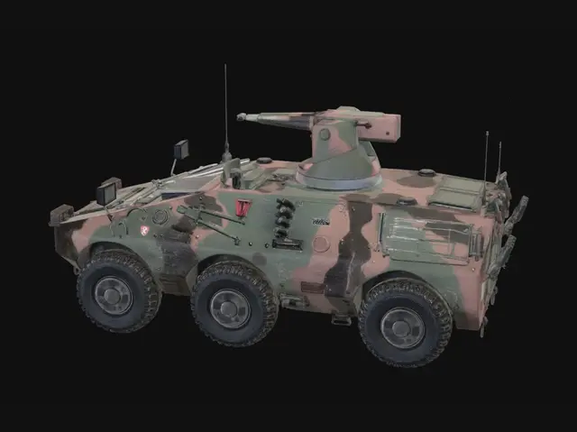 3D model for Desert Sentinel 8x8