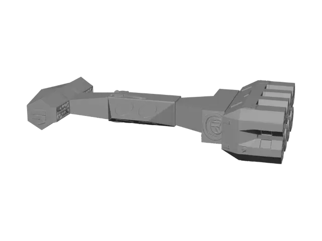3D model for Cosmic Cargo Chain
