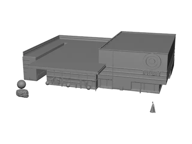 3D model for Target Storefront