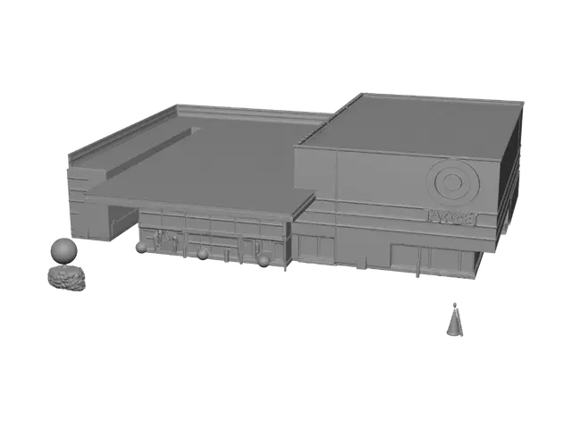 3D model for Target Storefront