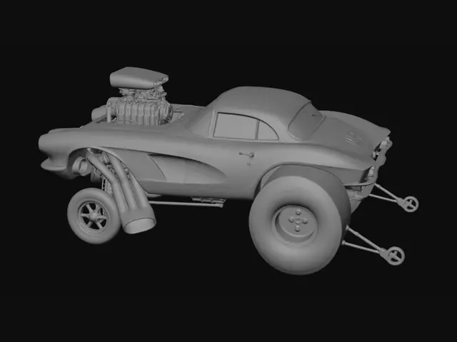 3D model for Crimson Blower