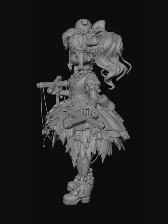 3D model for Crimson Marionette