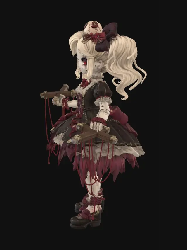 3D model for Crimson Marionette