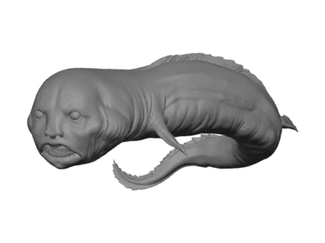 3D model for Abyssal Leviathan