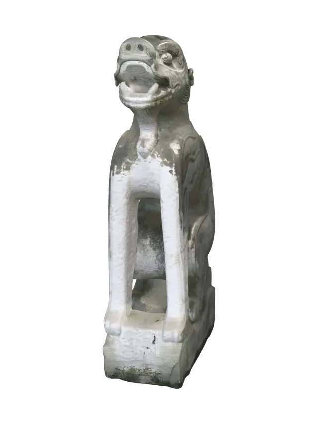 3D model for Stone Dragon Guardian