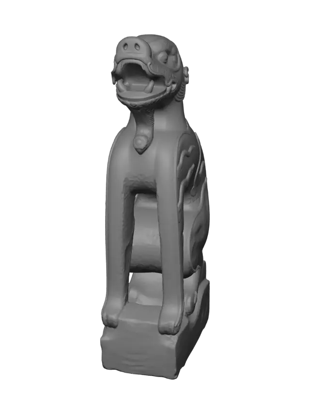 3D model for Stone Dragon Guardian