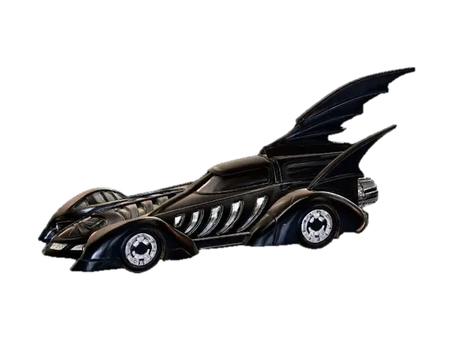Batmobile - Batman Forever - Gotham 3D model, vytvořený pomocí AI