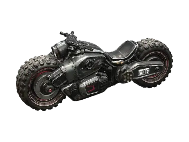 Midnight Marauder - Nocturnal 3D model, vytvořený pomocí AI