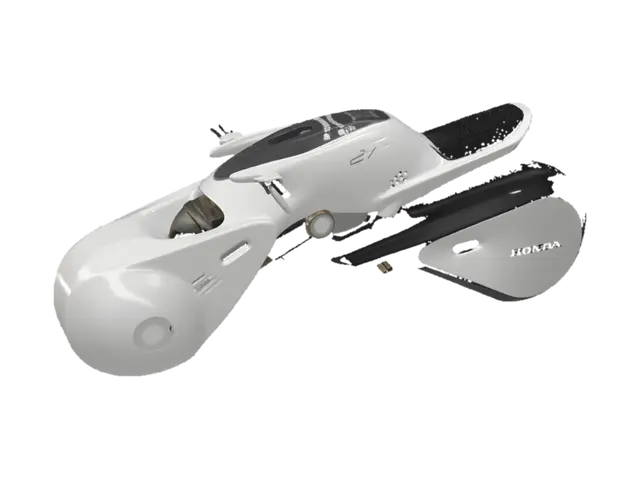 Honda Nebula Concept - Ev 3D model, vytvořený pomocí AI
