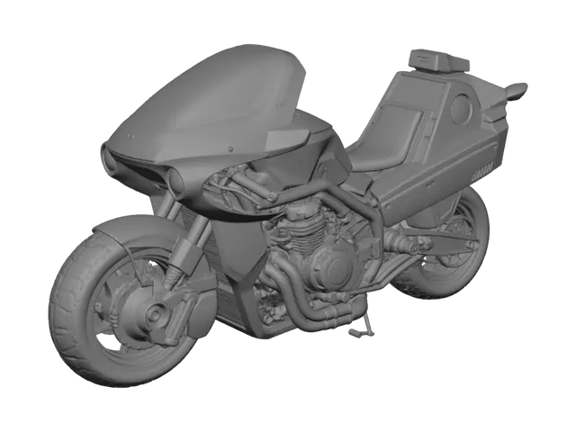 3D model for Suzuki Futuristic Concept Motorcycle