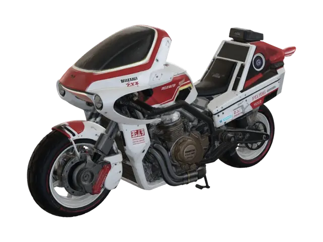 3D model for Suzuki Futuristic Concept Motorcycle