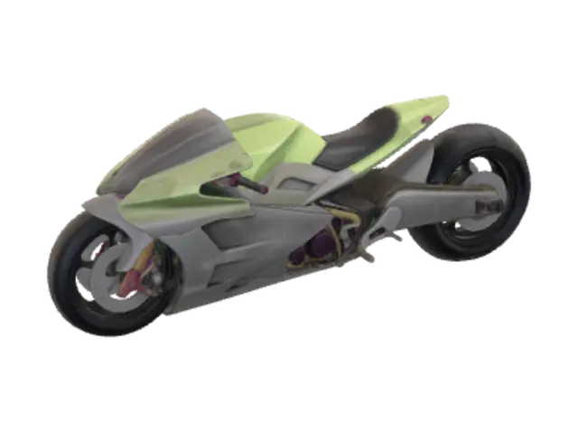 3D model for Neon Velocity Hyperbike