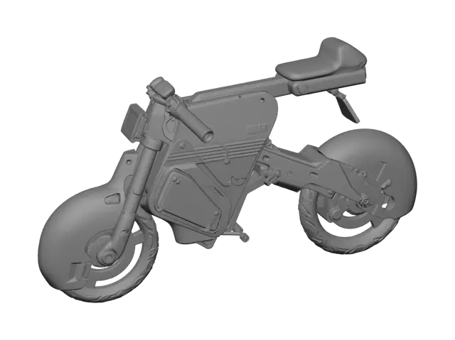 3D model for VoltFlux Electric Motorcycle Concept