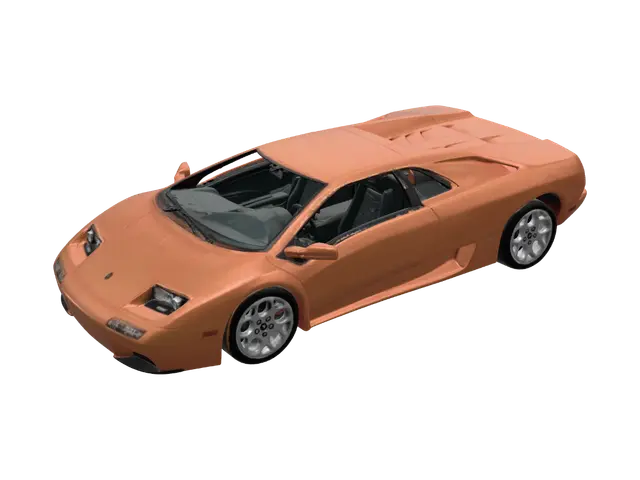 Lamborghini Diablo VT 6.0 - Hypercar 3D model, vytvořený pomocí AI