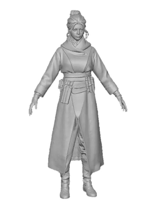 3D model for Scrollwarden Brina Ashglen