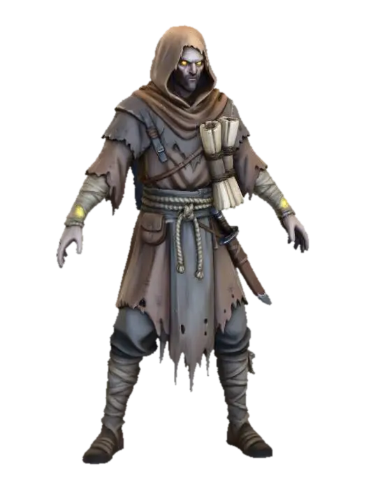 Pilgrim Zealot 3D model, vytvořený pomocí AI