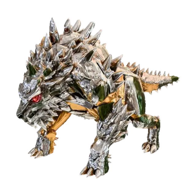 Prism-Touched Ravager 3D model, vytvořený pomocí AI