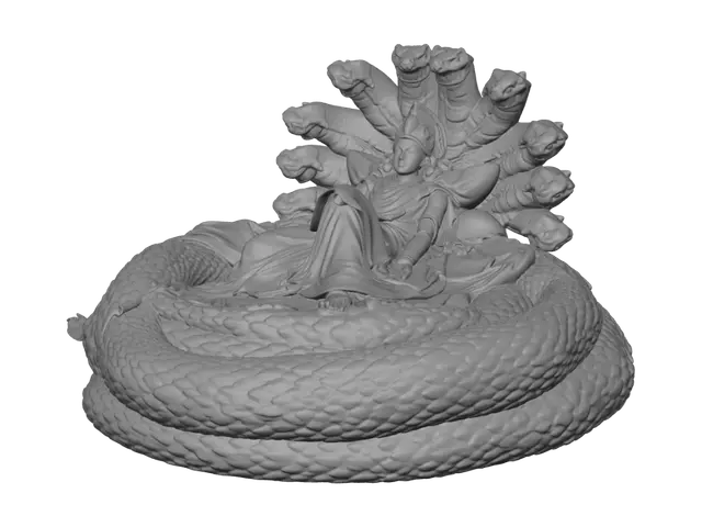 3D model for Empress on the Dragon Coil