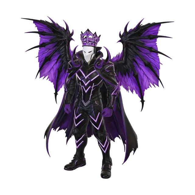 3D model for Violet Crowned Monarch
