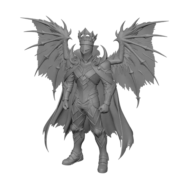 3D model for Violet Crowned Monarch