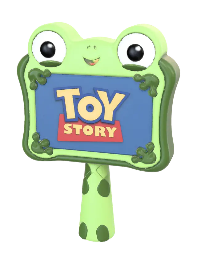 lilypad - Holding 3D model, vytvořený pomocí AI