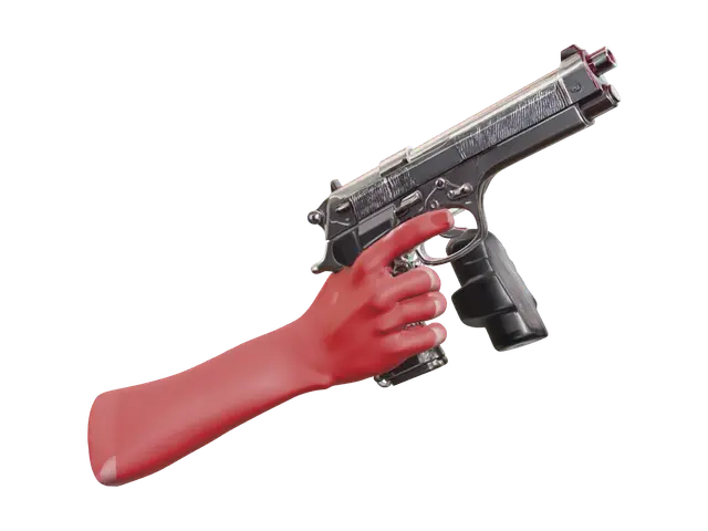3D model for Fantasy Hand Holding Gun