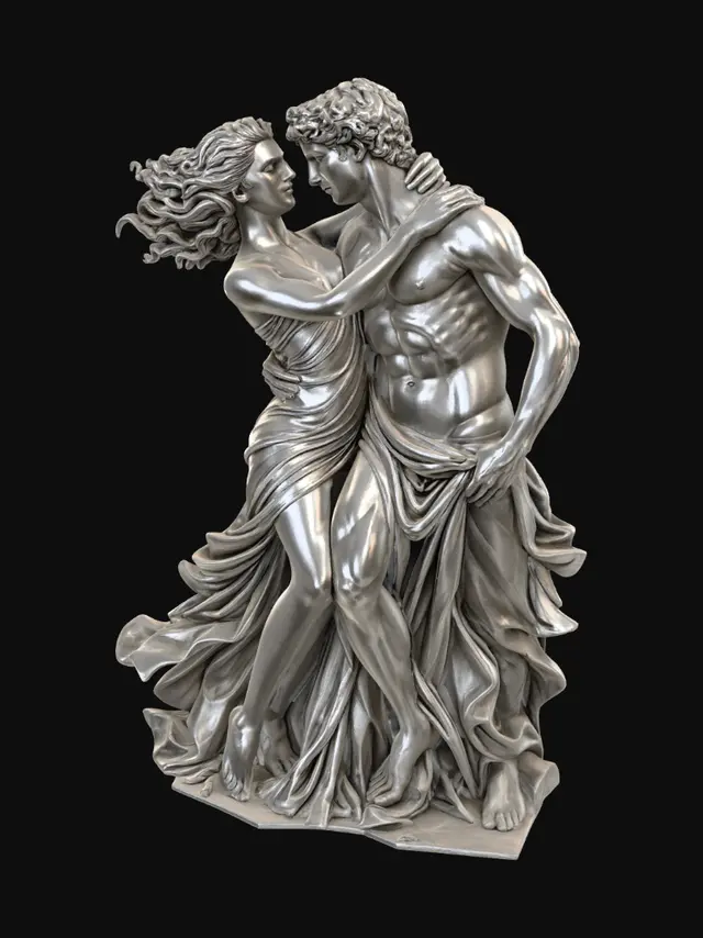 3D model for Eternal Embrace