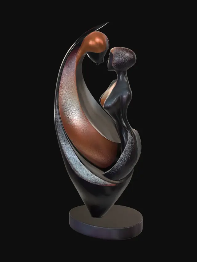 3D model for Eternal Embrace