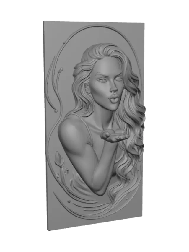 3D model for Kiss of the Wind