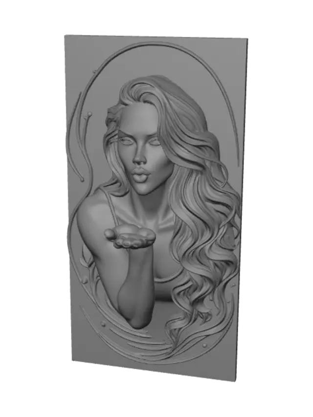 3D model for Kiss of the Wind