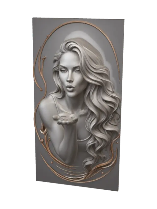 3D model for Kiss of the Wind
