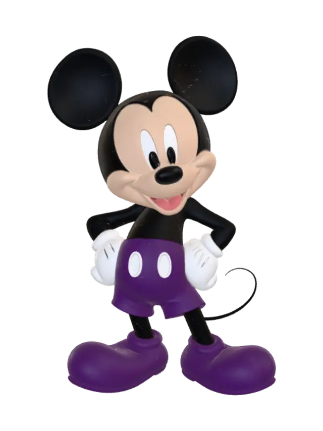 3D model for Mickey in Purple