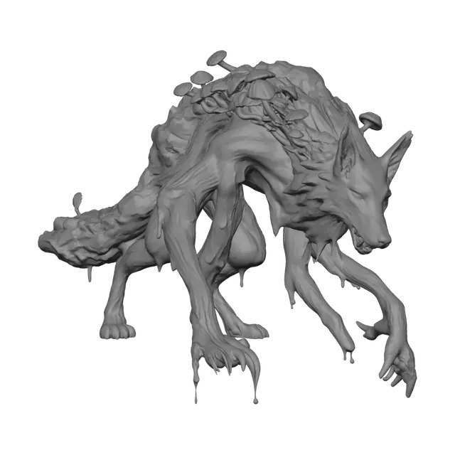 3D model for Mycelial Hunger