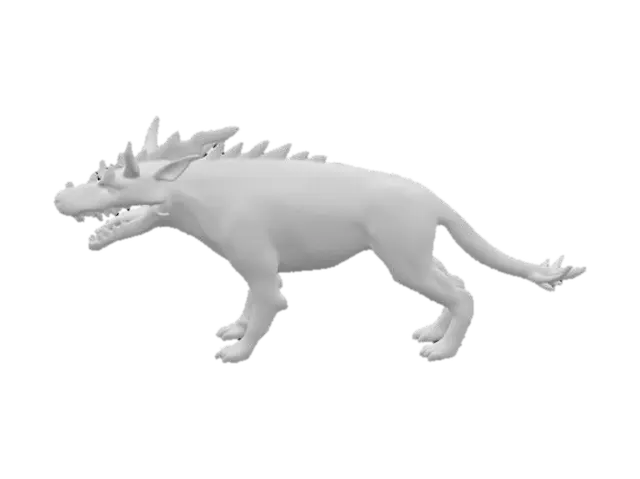 3D model for Beastly Roar