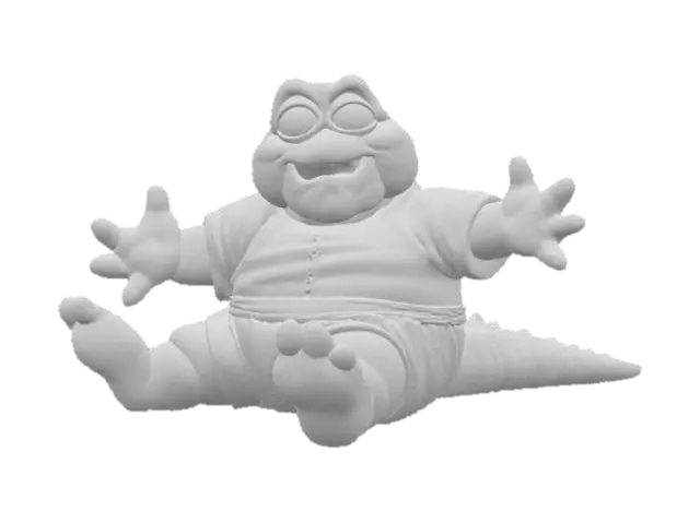 3D model for Dino Tot Jumping