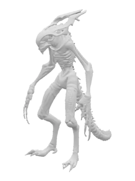 3D model for Anomalocaris humanoid hybrid 