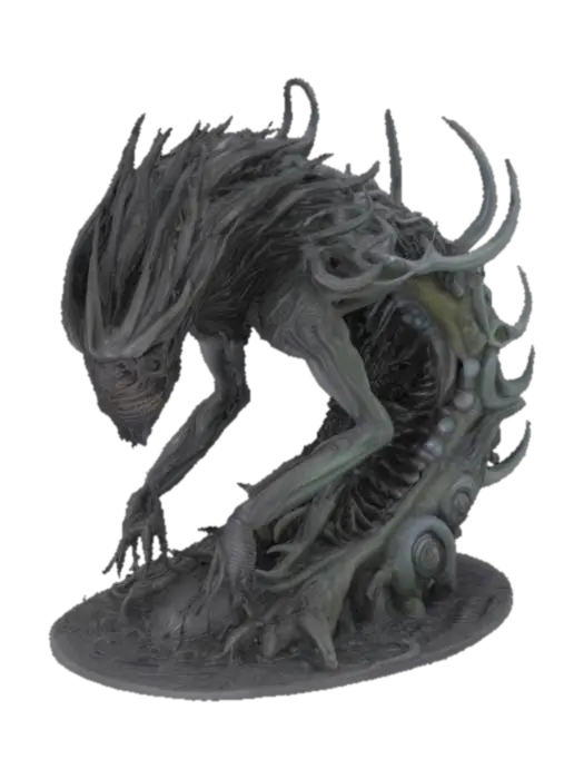 3D model for HR giger inspired coloring 