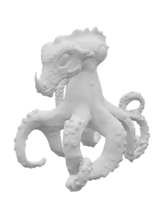 3D model for Octopus seahorse hybrid 