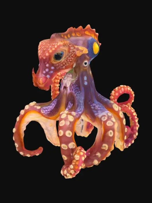3D model for Octopus seahorse hybrid