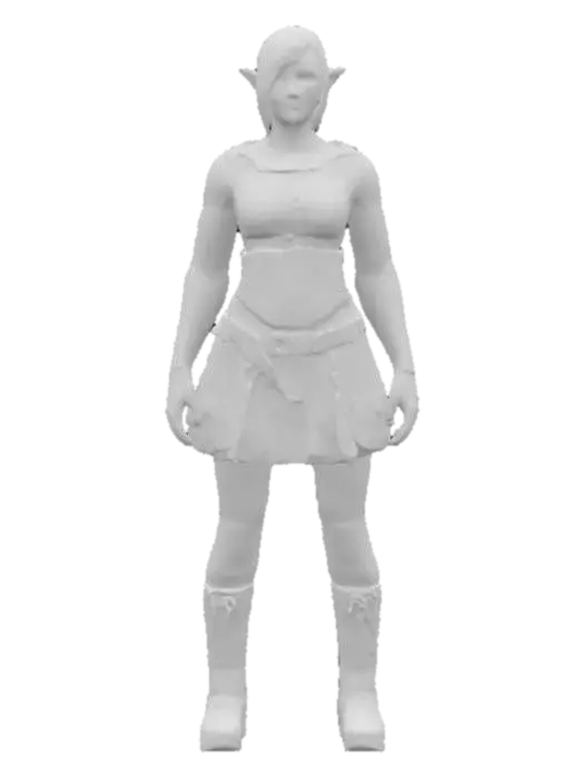 3D model for Forest Wanderer