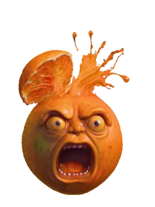 3D model for Citrus Outburst, #food#