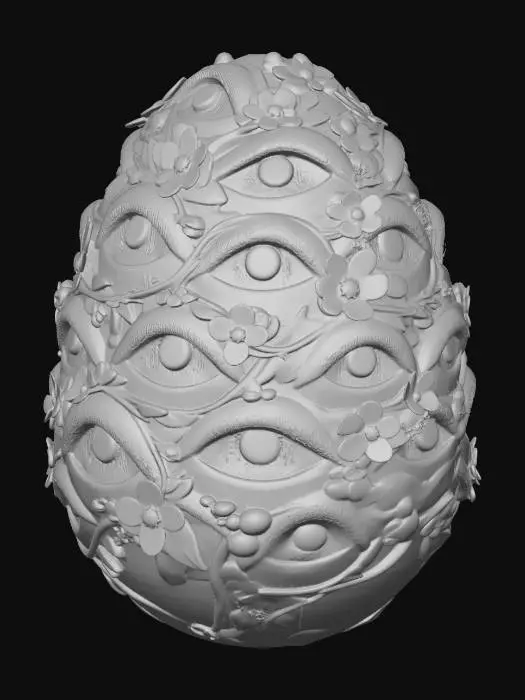 3D model for Garden of Eyes, #EasterEgg2026#