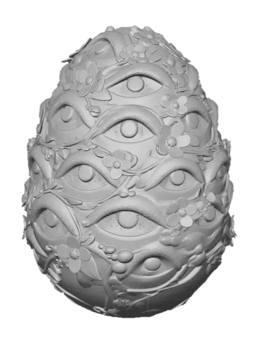 3D model for Garden of Eyes, #EasterEgg2026#