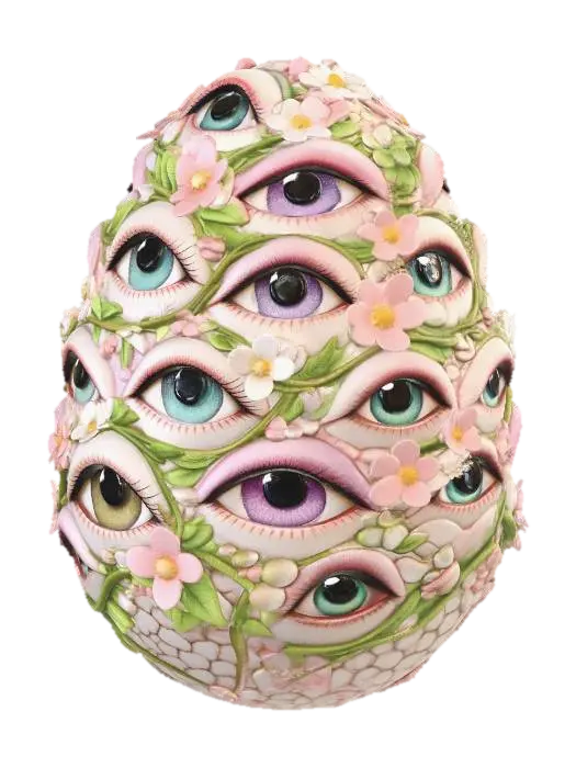 3D model for Garden of Eyes, #EasterEgg2026#