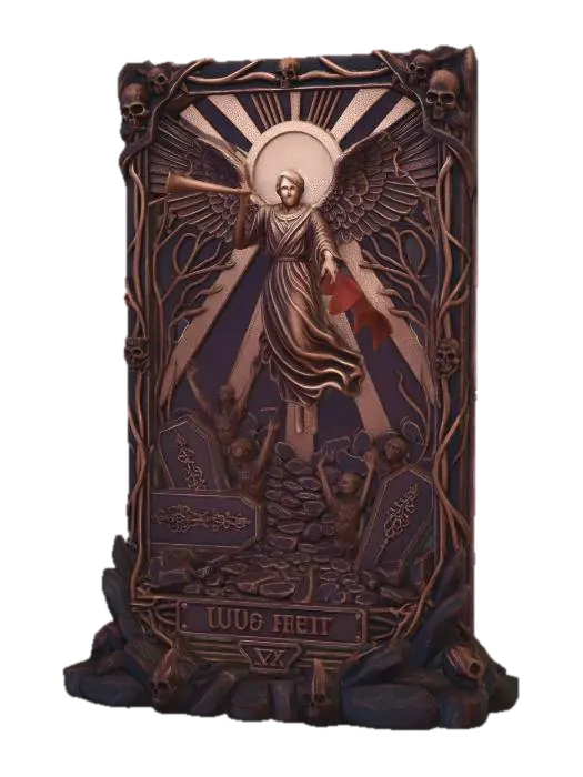 Judgment's Call 3D model, vytvořený pomocí AI