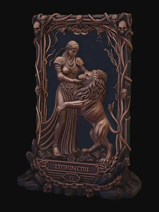 3D model for Strength in Darkness